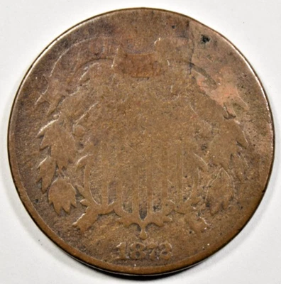 1872 TWO CENT ~ NICE CLEAR BOLD DATE! - Image 1 of 2