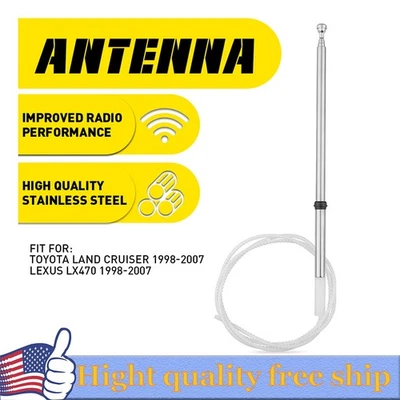 For 1998-2007 Toyota Land Cruiser Power Antenna Mast OEM Replacement Cable Cord - Image 1 of 4