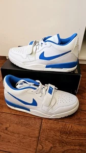 Air Jordan Legacy 312 Low White/Grey/Blue Men's Sneaker HJ3480-140 UK SIZE 10 - Picture 1 of 12