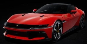 Looksmart 1:43 FERRARI 12 CILINDRI - Rosso Corsa - Picture 1 of 1