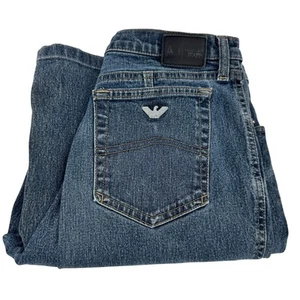 Armani Jeans Mens 29 (29x28 ACTUAL) Comfort Fit Blue Denim AJ J05 Regular Fit  - Picture 1 of 12