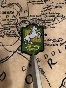 Sew-on The Prancing Pony-Patch, 3-1/2” X 2-1/2” - Picture 1 of 3