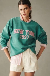 Anthropologie The Roam City New York 1997 Sweatshirt (Größe XS) - Neu mit Etikett - Bild 1 von 7