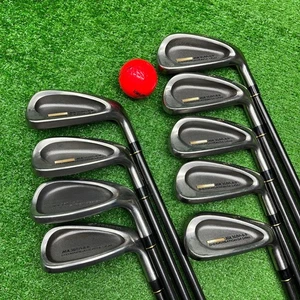 Mizuno TIS-416 Iron Set 8pcs 4-PW-SW-F Carbon Shaft Flex Regular - Picture 1 of 15