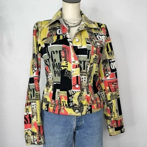 Chaqueta Jean Paul Gaultier Vintage AW 1997 JPG Anarchy PunkRock Lucha Racismo - Imagen 1 de 8