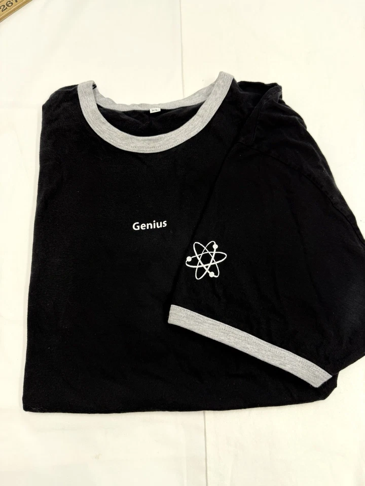 Early Apple Store Genius Bar Tshirt Ringer Neck & Short Sleeves XL Excellent - Image 1 of 4