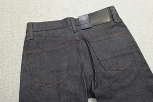 Roark Jeans Mens 30x32 Blue Raw Denim HWY 133 Standard Slim Fit Tapered Leg - Picture 1 of 14