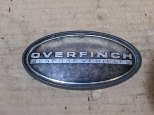 Land Rover Range Rover L322 OVERFINCH Emblem Logo Heckklappe ORIGINAL - Bild 1 von 2