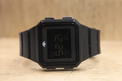 adidas ADH4003 Black Tone Quartz Digital Alarm Chronograph Men's Watch New Batt - Image 1 of 4