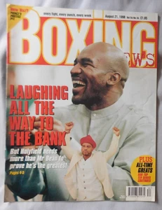 Evander Holyfield 21. August 1998 Boxen Nachrichten Magazin Ex - Bild 1 von 1