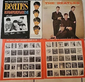 BEATLES INTRODUCING THE BEATLES & SONGS BILDER & GESCHICHTEN ORIG mit VJ INSERT Lp's - Bild 1 von 24