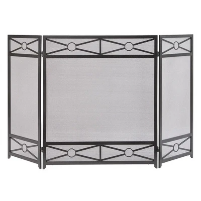 Pleasant Hearth Sheffield Fireplace Screen - Image 1 of 2