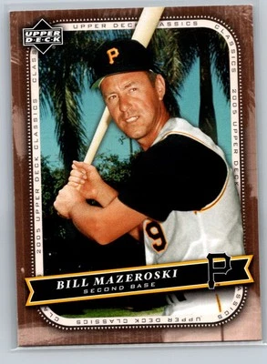 2005 Upper Deck Classics #5 Bill Mazeroski - Image 1 of 2