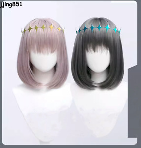 Anime Fate/Grand Order Oberon Vortigern Cosplay Wig Daily Full Wig Hairpiece 