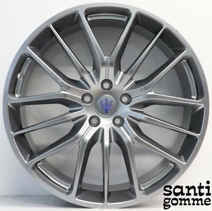 4 CERCHI IN LEGA MASERATI GHIBLI 21 " TITANO ORIGINALI 670011860 670011859 - Imagen 1 de 4