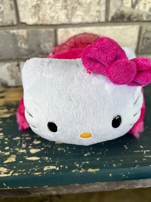 Pillow Pets Dream Lites Pink Hello Kitty Stuffed Animal Nightlight Starry Sky A3 - Image 1 of 4
