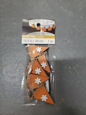 Ashland 15.5" MINI PANCARTA CALABAZA OTOÑO INVIERNO BANDEJA ESCALONADA DECORACIÓN NUEVO CON ETIQUETAS Foto 1 de 4