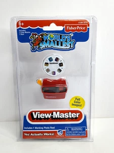World's Smallest View-Master RED New in Package Super Impulse Fisher-Price 2022 - Picture 1 of 9