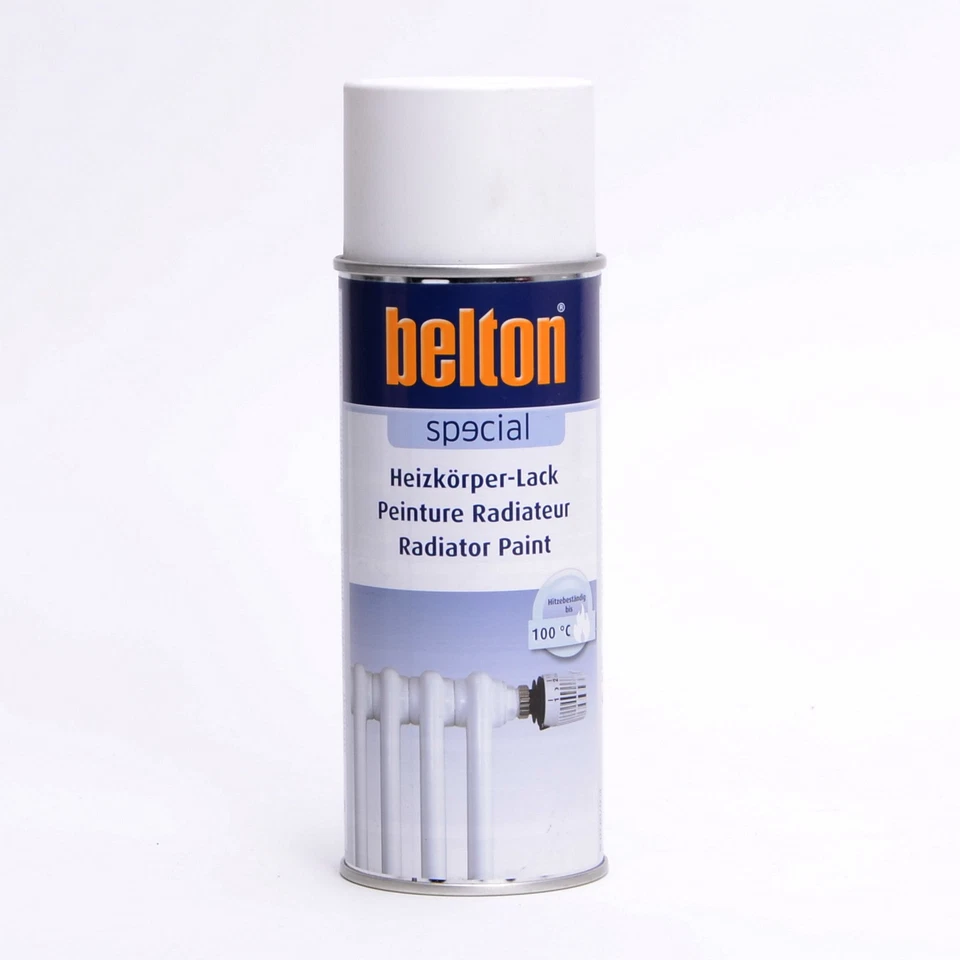Heizkörper Lack Spray Sprühdose reinweiss Belton Special 400ml 323451 - Bild 1 von 1