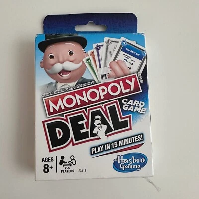 Monopoly Deal Quick-Playing Card Game for Families, Kids Ages 8 and Up and 2-5 P - Image 1 of 2