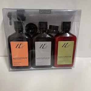 Novuhair Shampoo Perdita Capelli Lozione Balsamo HTF - Foto 1 di 5