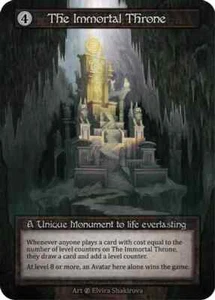 Sorcery: Contested Realm The Immortal Throne Unique Regular NM Beta - Picture 1 of 1