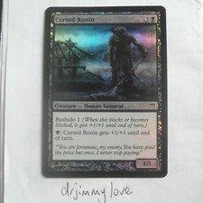 Cursed Ronin *FOIL* Champions of Kamigawa - English NM mtg magic