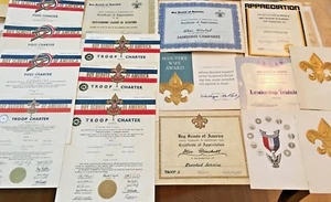 Vintage Scouting Recognition, Post Charters and other Paperwork - Picture 1 of 1