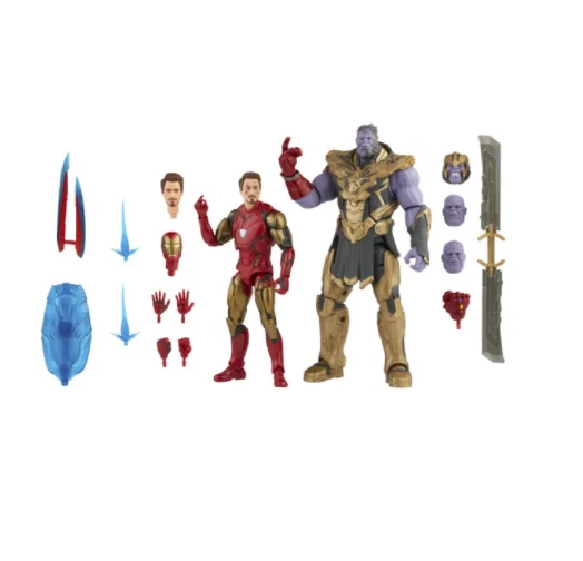 Marvel Legends Series The Avengers Endgame Iron Man & Thanos Action Figure