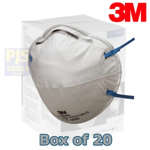 Mascherine non valvole respiratore polveri sottili e nebbie 20 x 3 m 8810 P2 - Foto 1 di 2