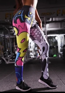 Comic Strip Leggings - Picture 1 of 7