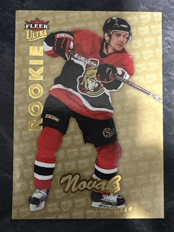 2006-07 Fleer Ultra Gold Medallion Rookie 219 Filip Novak Ottawa Senators - Image 1 of 2