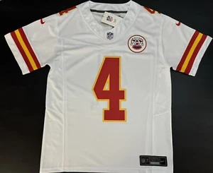 Camiseta XL Rashee Rice #4 Vapor FUSE Blanca Elite Quality Kansas City Chiefs - Imagen 1 de 11