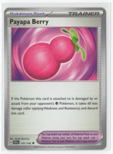 Pokemon Stellar Crown 141/142 Payapa Berry - Picture 1 of 1