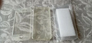 APPLE IPHONE 4S CLEAR CASE FLIP FRONT**EXCELLENT** - Zdjęcie 1 z 10