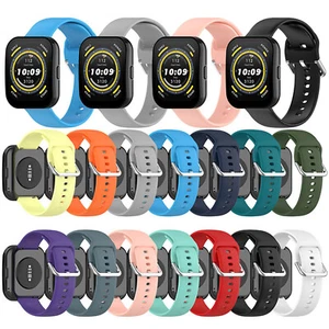 For Amazfit Bip5 22MM Silicone Watch Strap Accessories - Picture 1 of 36