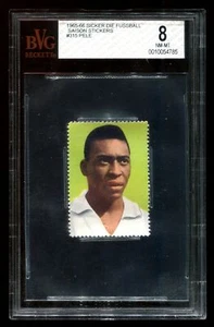*MOLTO RARO* 1965 Sicker Verlag Fussball Pelé LPP 8 SOLO 1 GRADO SUPERIORE! - Foto 1 di 2