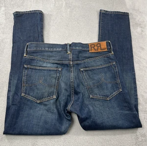 Ralph Lauren RRL Double RL Straight Leg Japan Woven Selvedge Jeans Size 30x30 - Picture 1 of 16