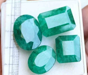 73,20 ct natürlicher brasilianischer grüner Smaragd im Achteckschliff lose Edelstein - Bild 1 von 4