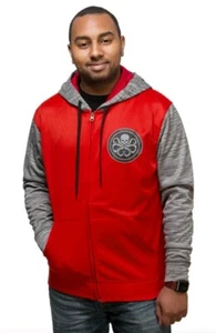 Sudadera con capucha Marvel Hydra Space Dye con cremallera completa (para hombre, talla L) mercancía oficial - Imagen 1 de 5