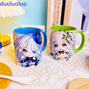 Anime Genshin Impact Furina Nahida Ceramic Coffee Mug Cup Water Cup Gift