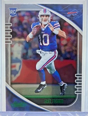 2020 Panini Absolute Jake Fromm #143 Green Parallel RC Rookie Buffalo Bills - Image 1 of 2