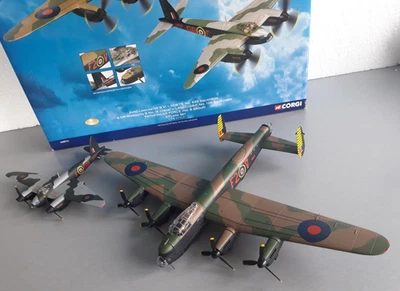 Corgi: Lancaster BVI & Mosquito MK9, Pathfinder Box Set, 1:72 scale. Pre-Owned. - Image 1 of 4