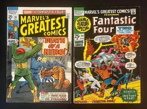 Marvel's Greatest Comics #24, 30 Fantastic Four Iron Man Dr. Strange 1969, 1971 - Picture 1 of 8