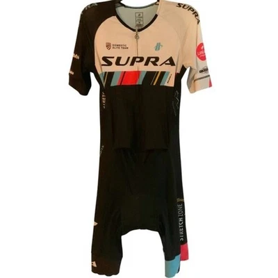Traje de ciclismo Hincapie Supra negro blanco para hombre grande Foto 1 de 4