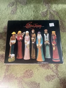 Christmas treasury porcelain nativity figurines special edition vintage new - Picture 1 of 4