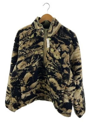 NIKE Fleece Jacket L  Fur Multi Color All Over Pattern HJ2684 297 - Image 1 of 4