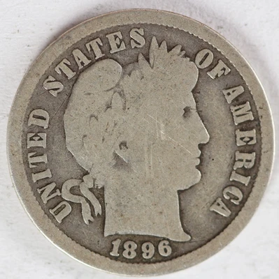 "Монета ""дайм Барбера"" 1896" - Изображение 1 из 2