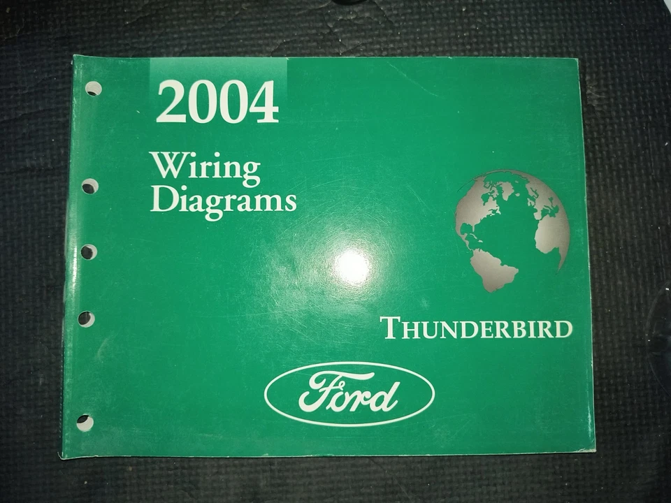 Ford 2004 diagramas de cableado manual para Thunderbird Foto 1 de 1