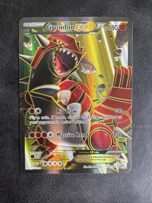 Groudon EX (150 Full Art) 150/160 XY - Primal Clash Holo - Image 1 of 2
